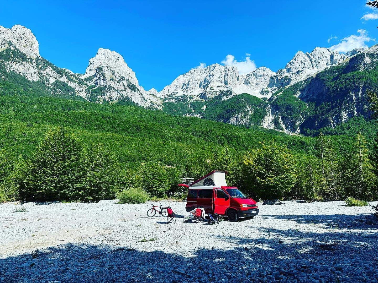 "Embrace the wanderlust and explore the picturesque beauty of Kosovo with campervanKosova! ๐๐ โ gallery photo